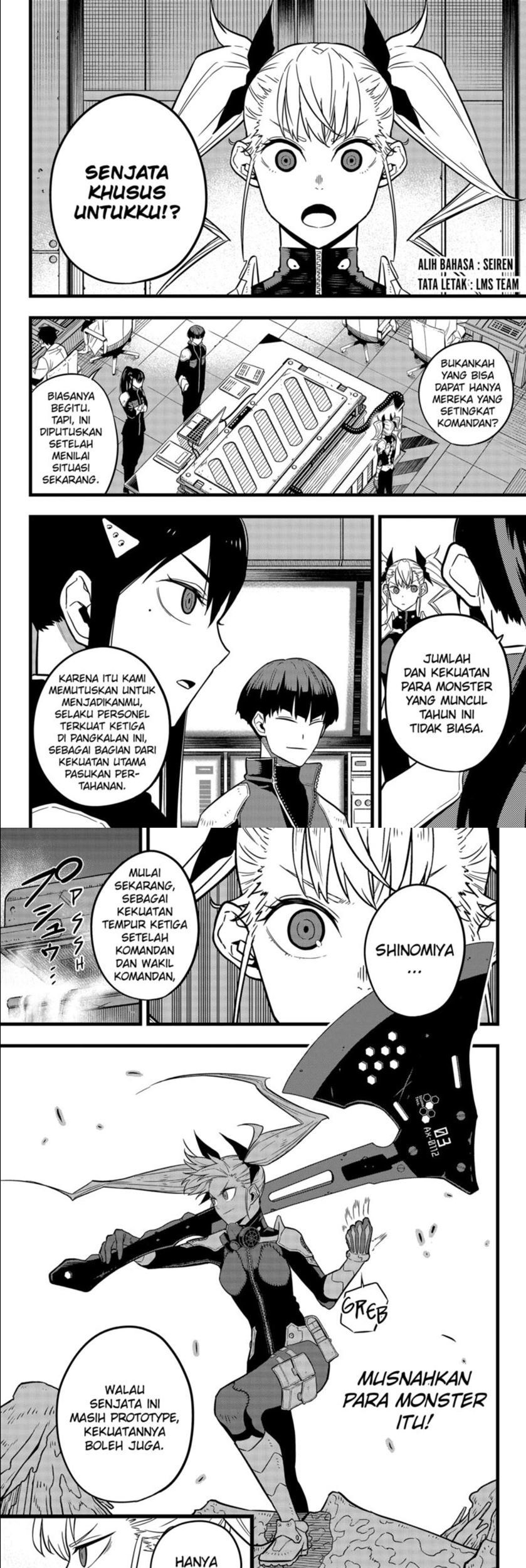 8Kaijuu Bab 26 halaman 2