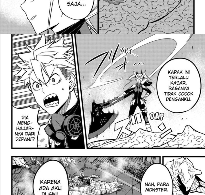 8Kaijuu Bab 26 halaman 3