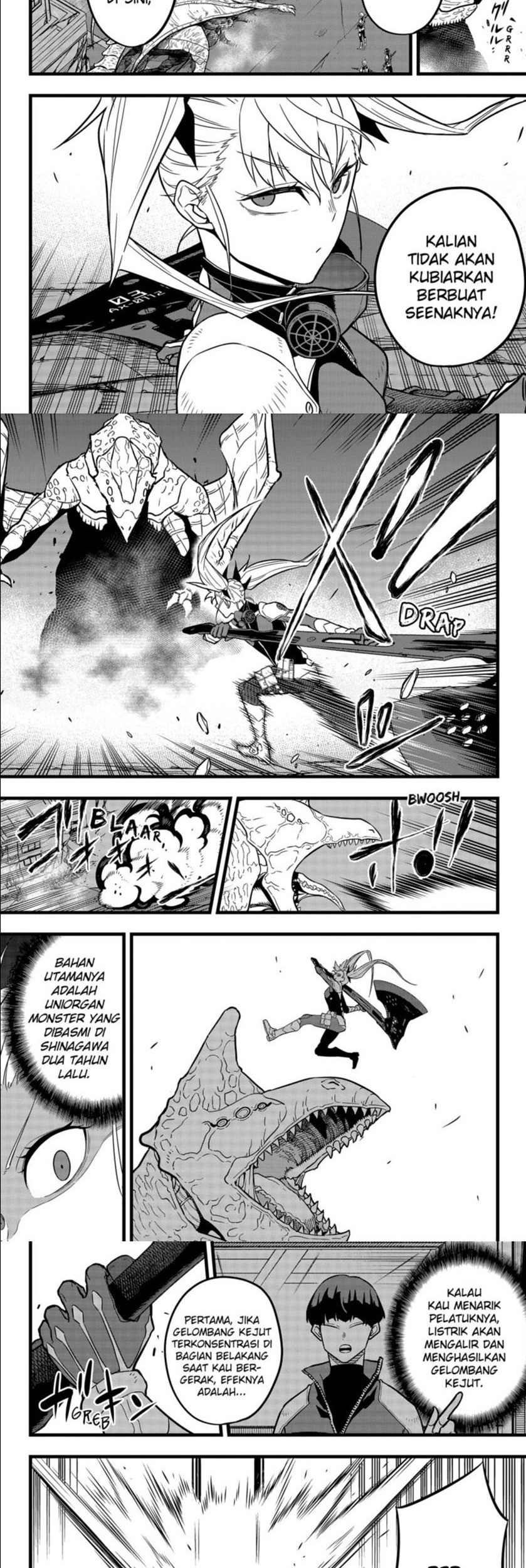 8Kaijuu Bab 26 halaman 4
