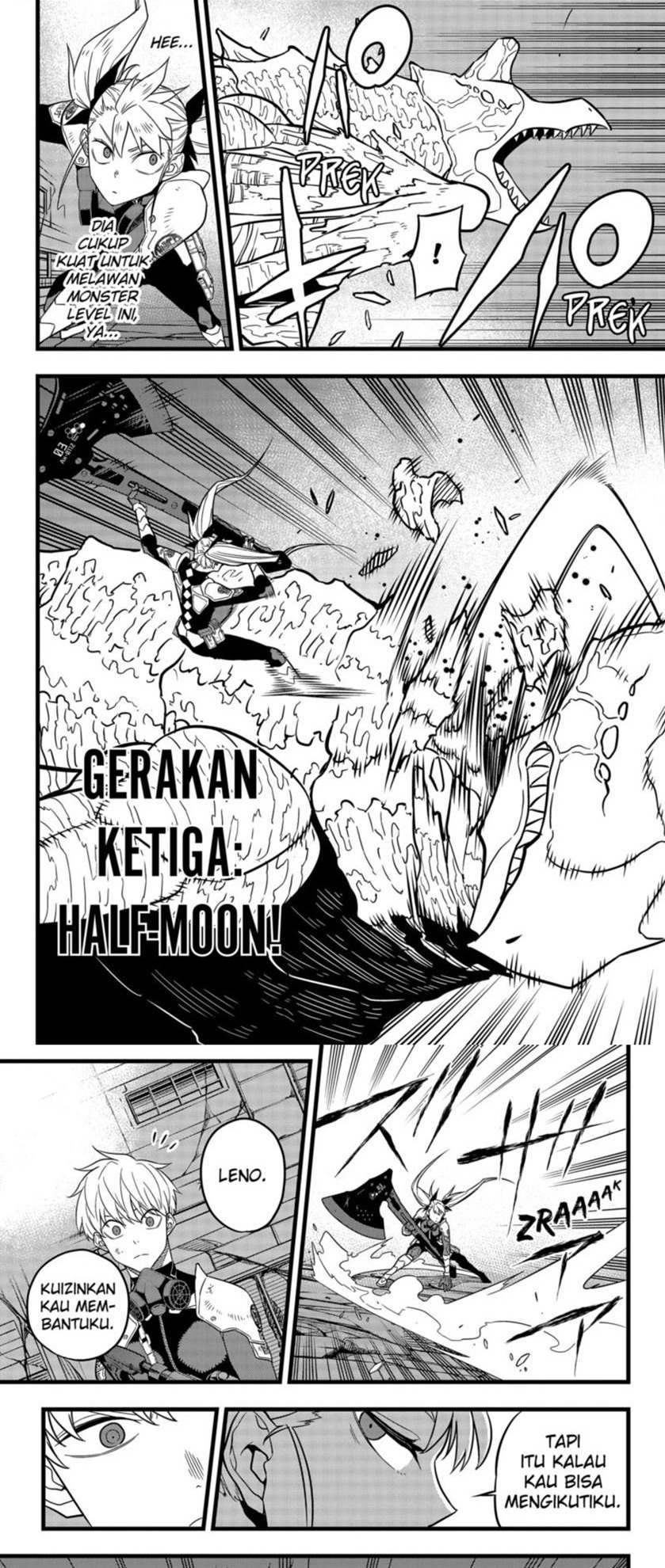 8Kaijuu Bab 26 halaman 8