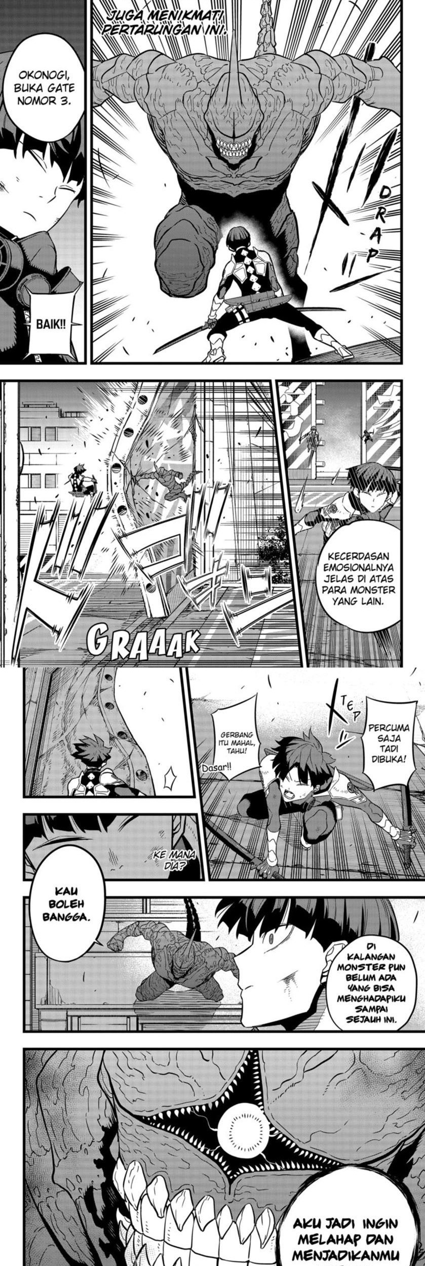 8Kaijuu Bab 26 halaman 12