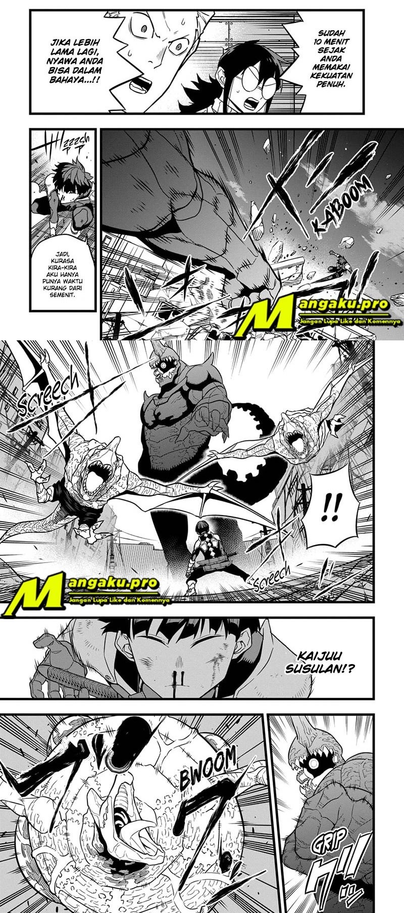 8Kaijuu Bab 28 halaman 8
