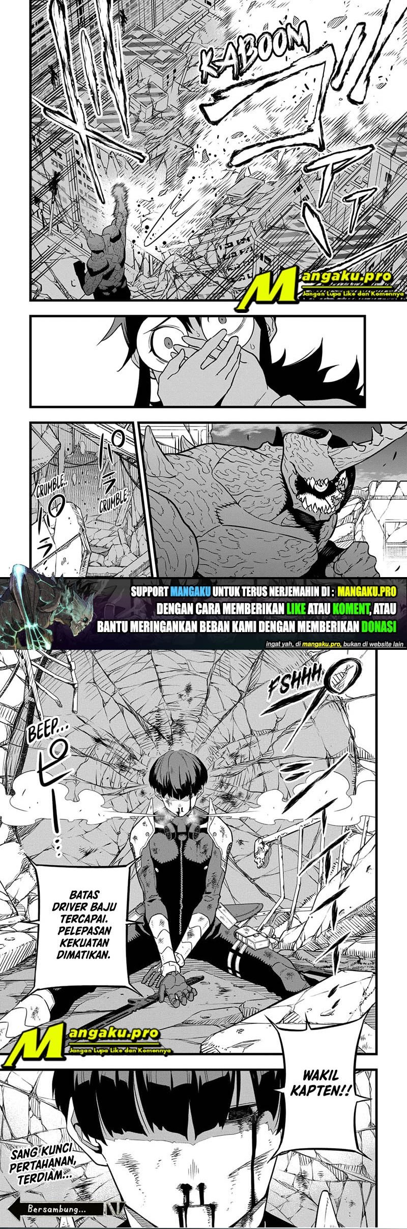 8Kaijuu Bab 28 halaman 11
