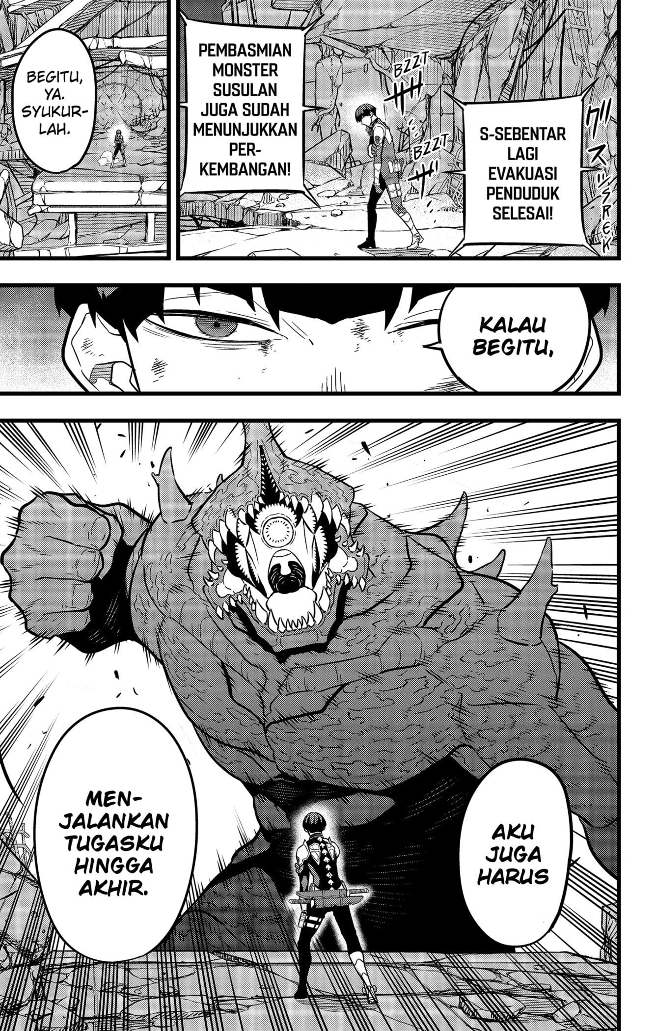8Kaijuu Bab 29 halaman 3