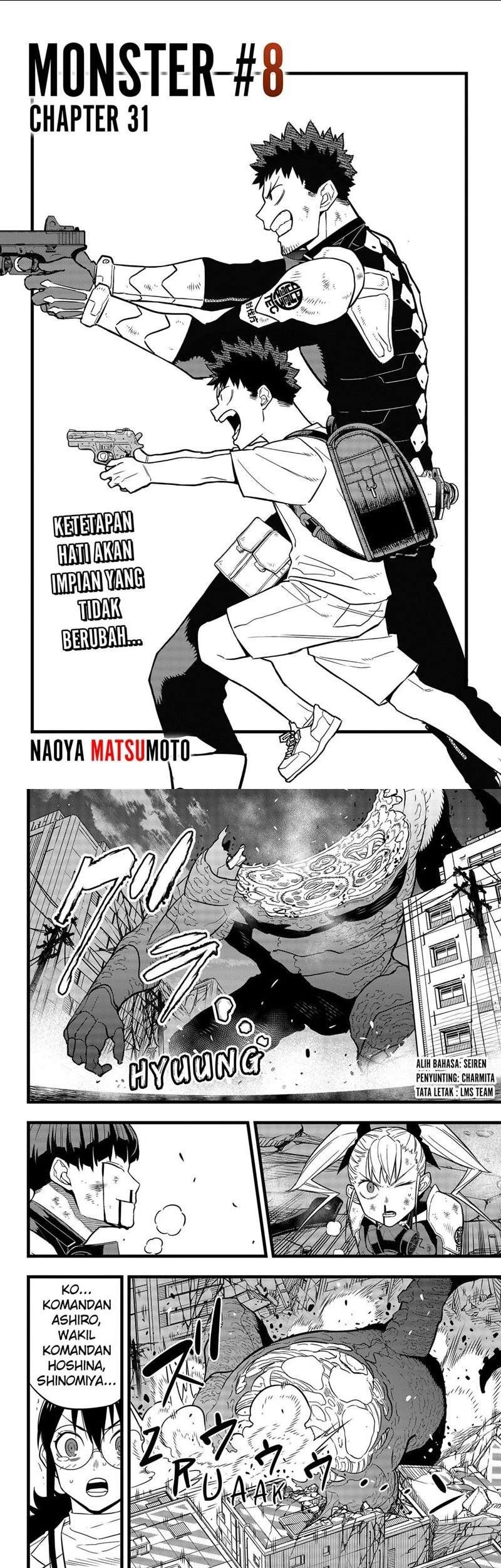 8Kaijuu Bab 31 halaman 1