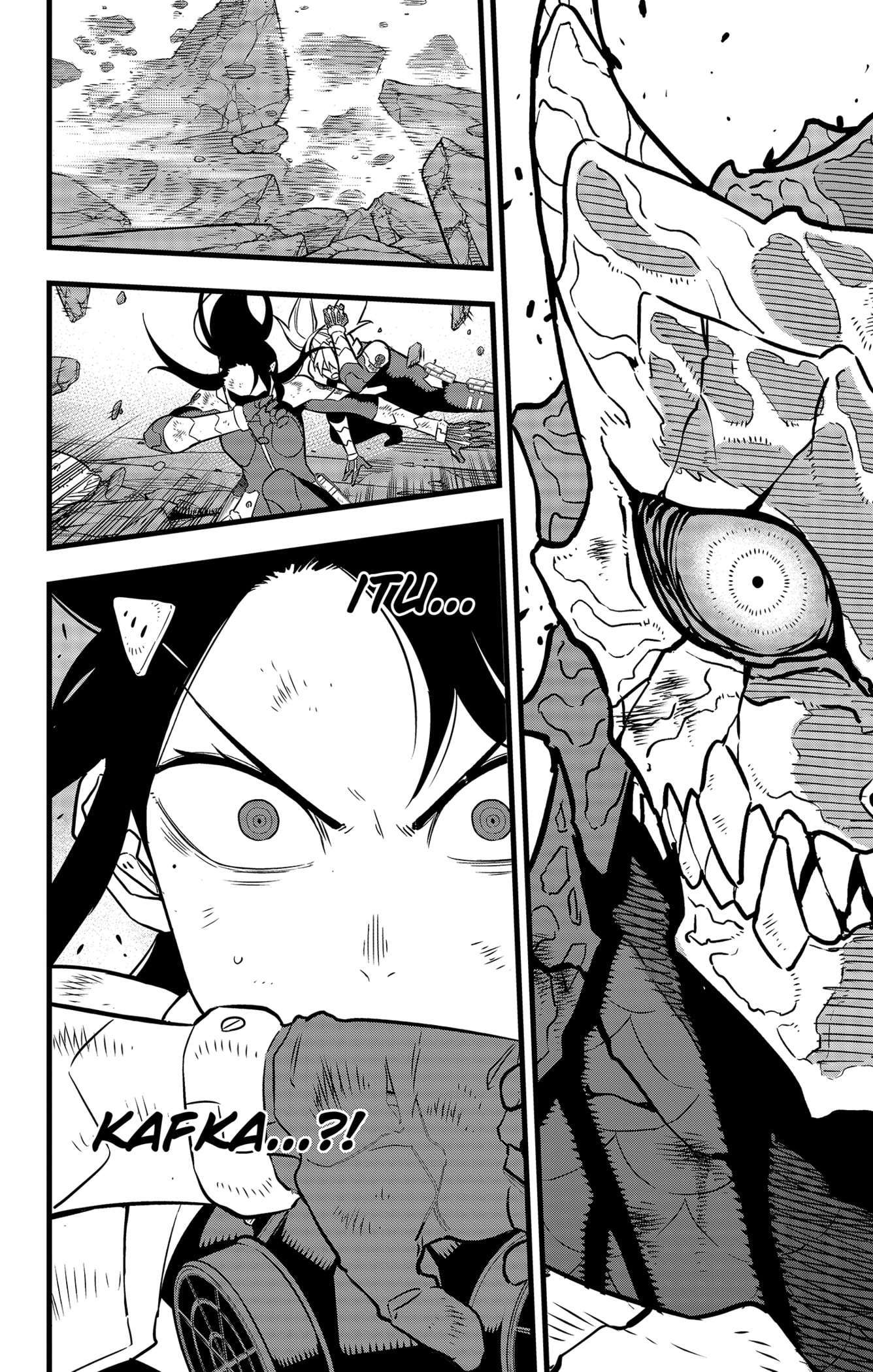 8Kaijuu Bab 32 halaman 14