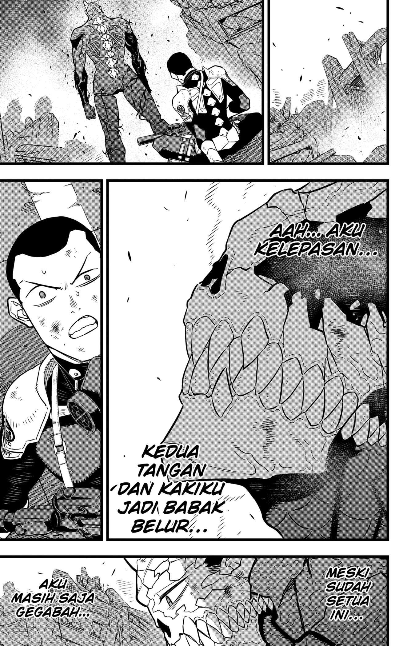 8Kaijuu Bab 32 halaman 15