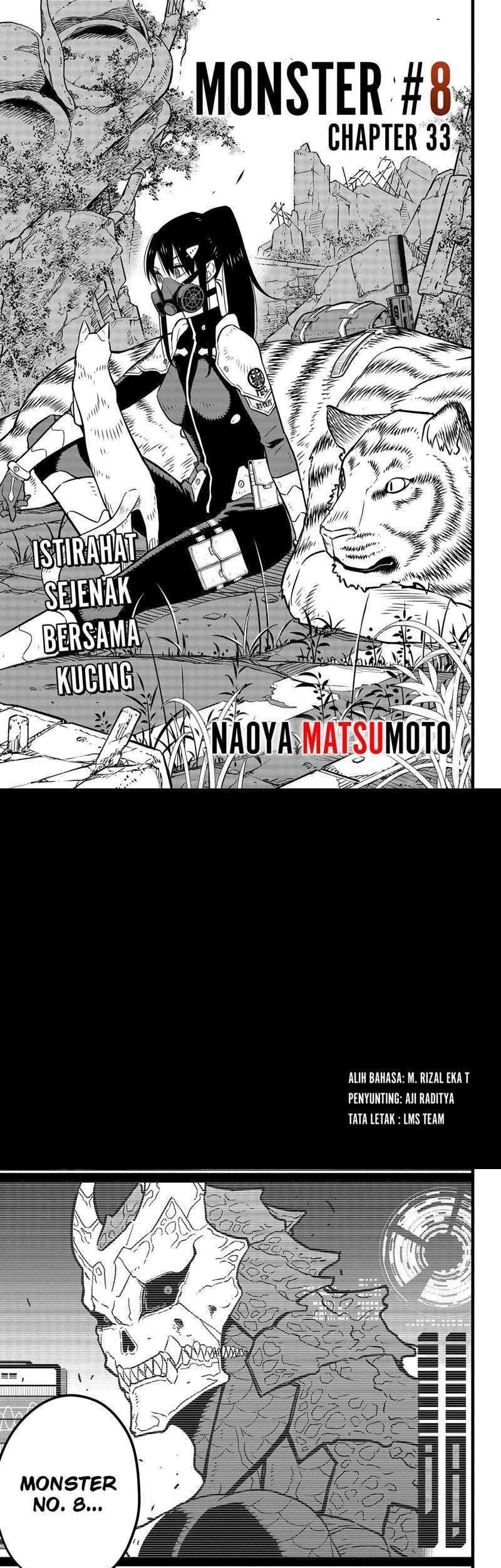 8Kaijuu Bab 33 halaman 1