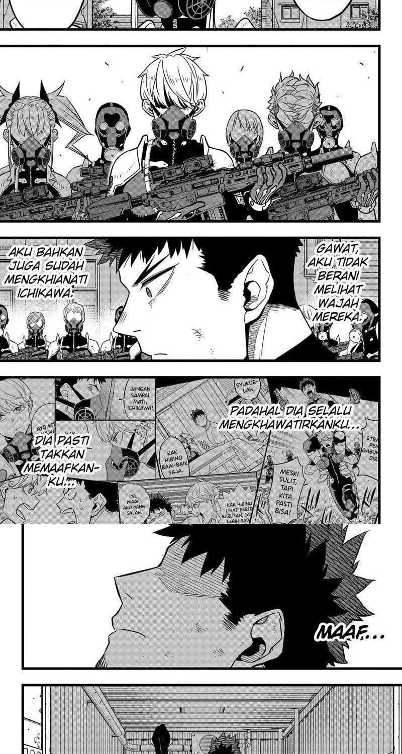 8Kaijuu Bab 33 halaman 7