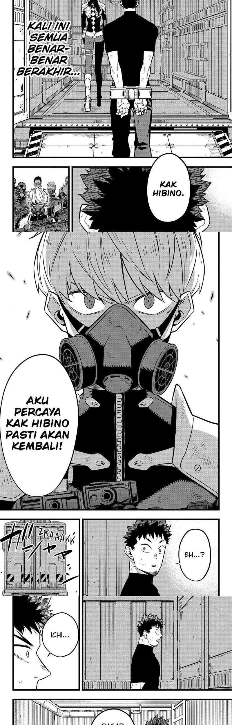 8Kaijuu Bab 33 halaman 8