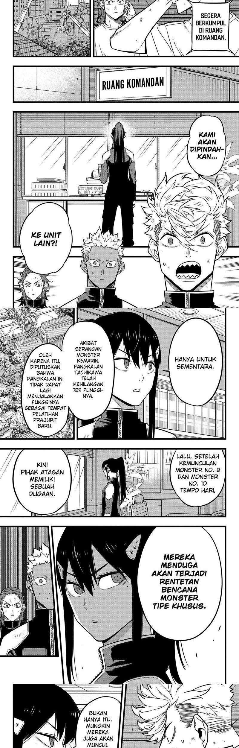 8Kaijuu Bab 34 halaman 3