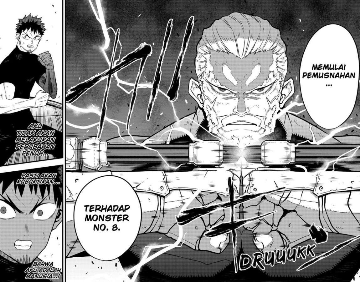 8Kaijuu Bab 35 halaman 3