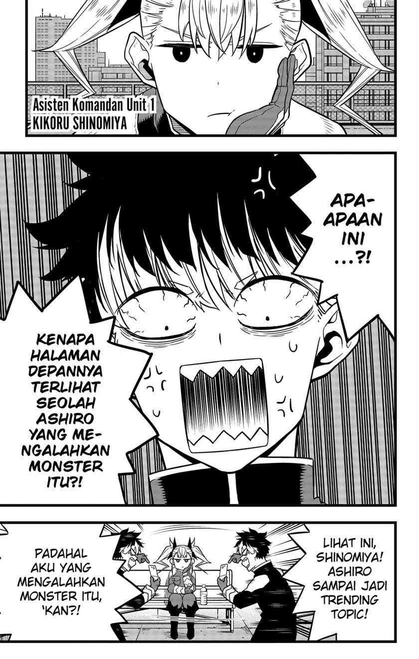 8Kaijuu Bab 40 halaman 3