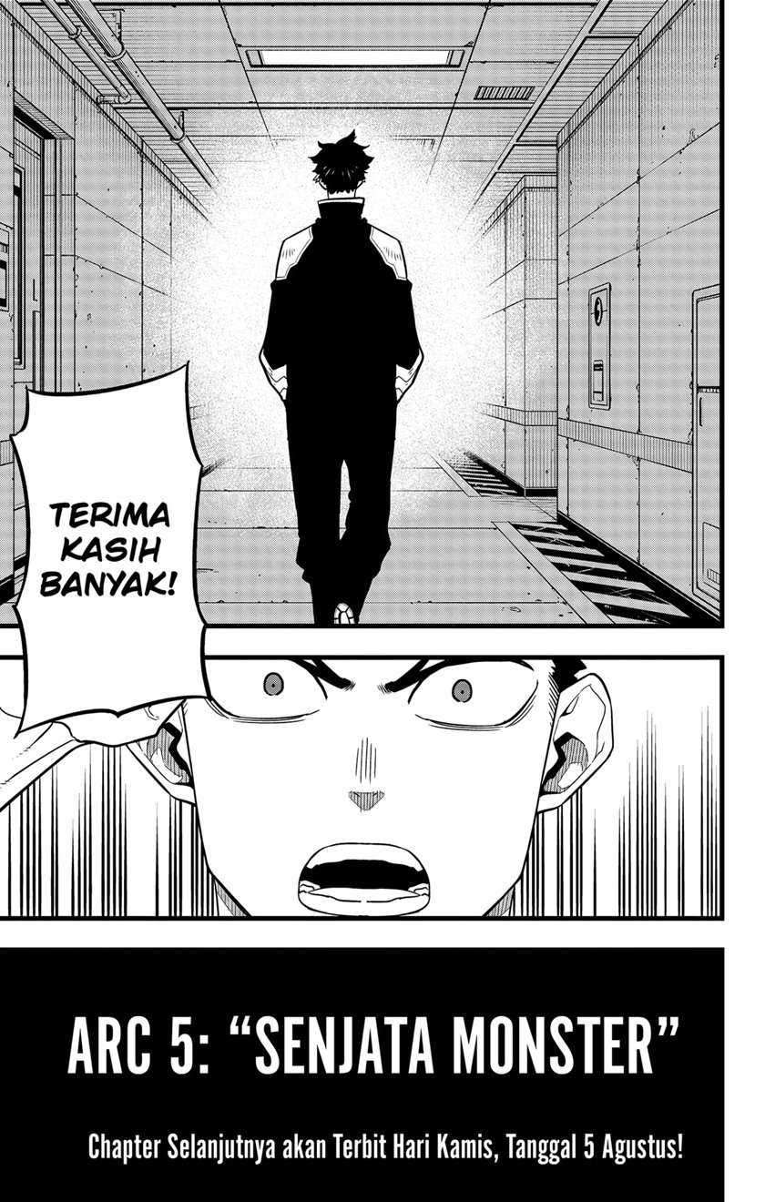 8Kaijuu Bab 40 halaman 21