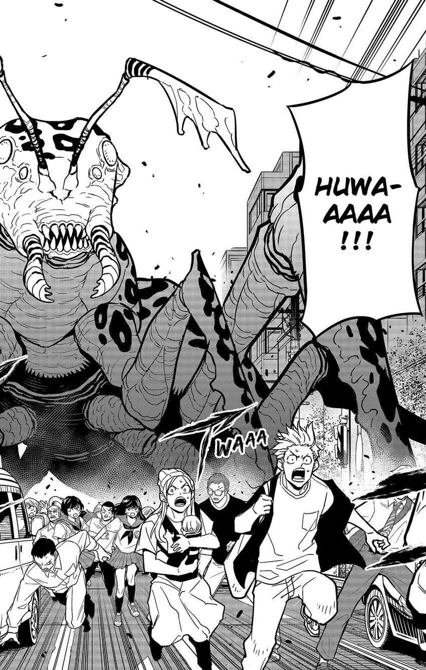 8Kaijuu Bab 41 halaman 14