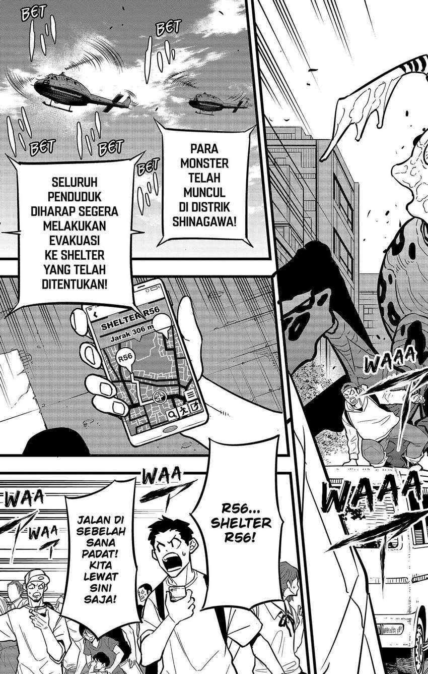 8Kaijuu Bab 41 halaman 15