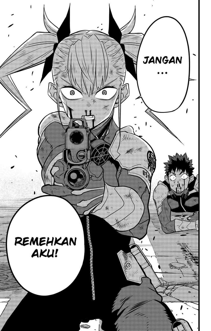 8Kaijuu Bab 45 halaman 17