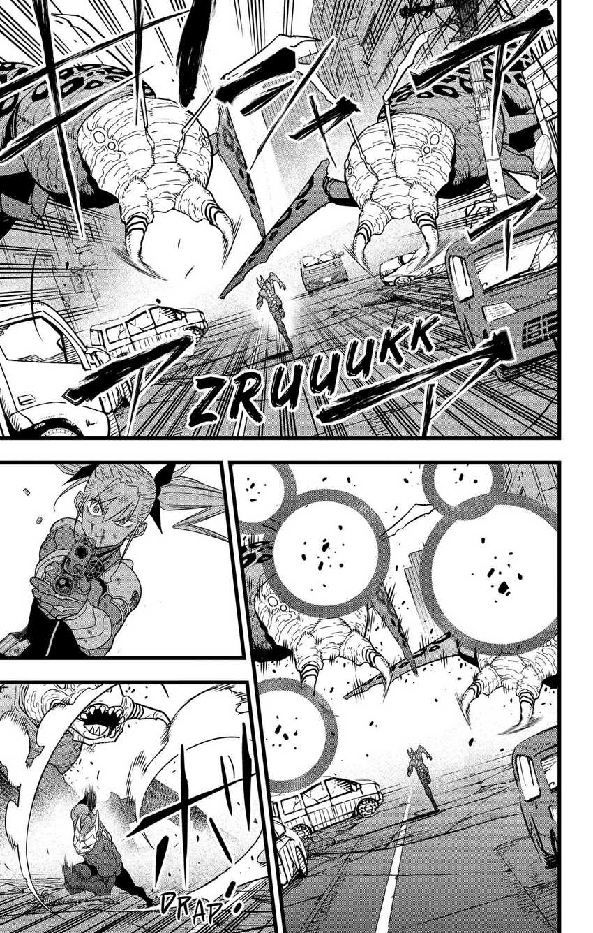 8Kaijuu Bab 46 halaman 9