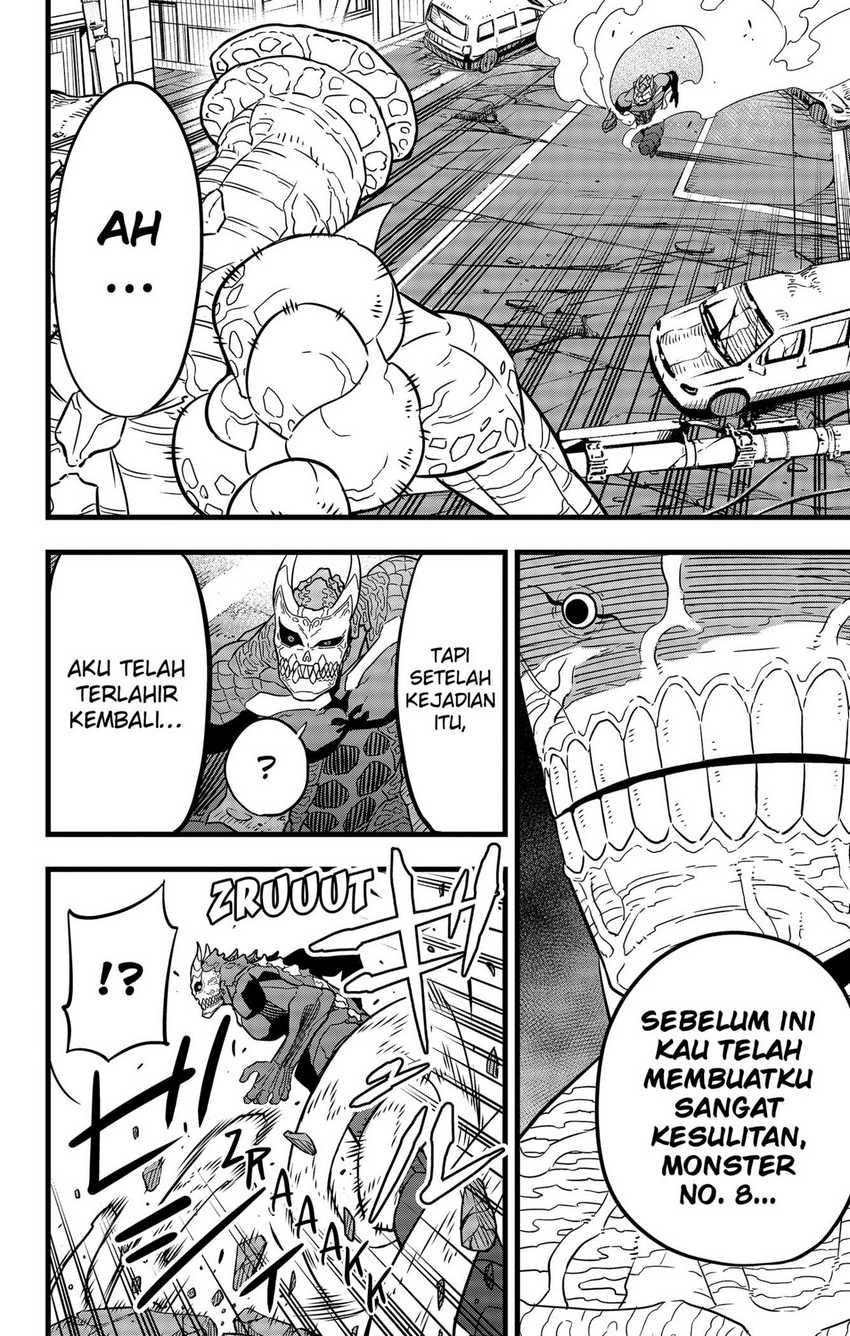 8Kaijuu Bab 46 halaman 10