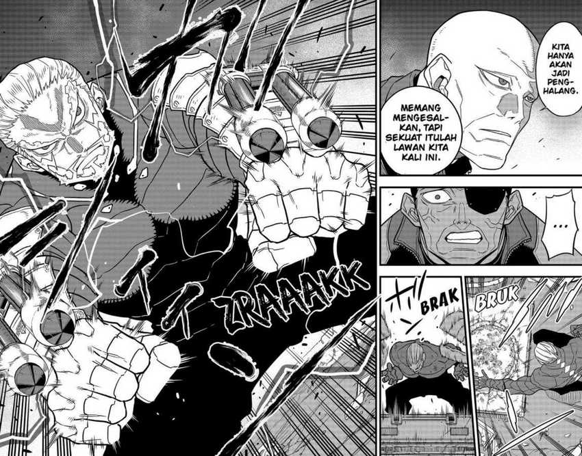 8Kaijuu Bab 49 halaman 6