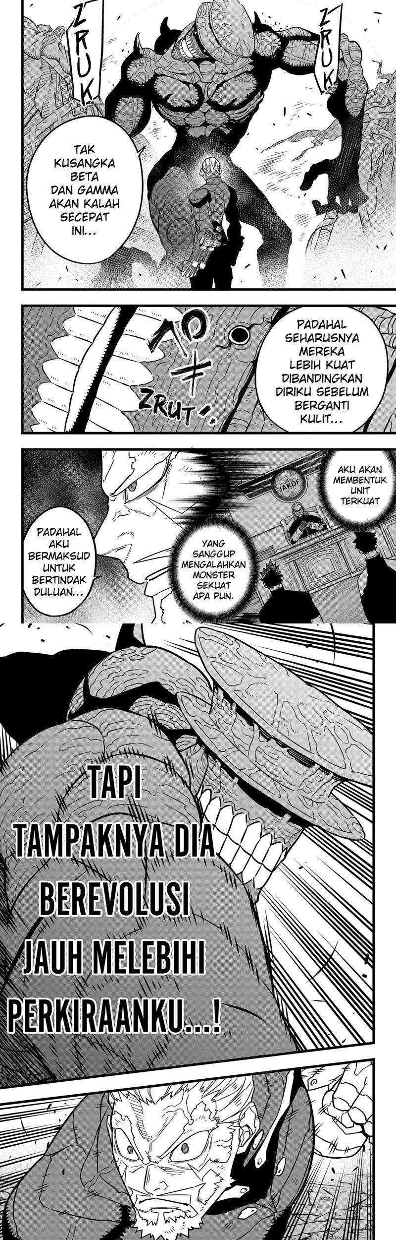 8Kaijuu Bab 49 halaman 7