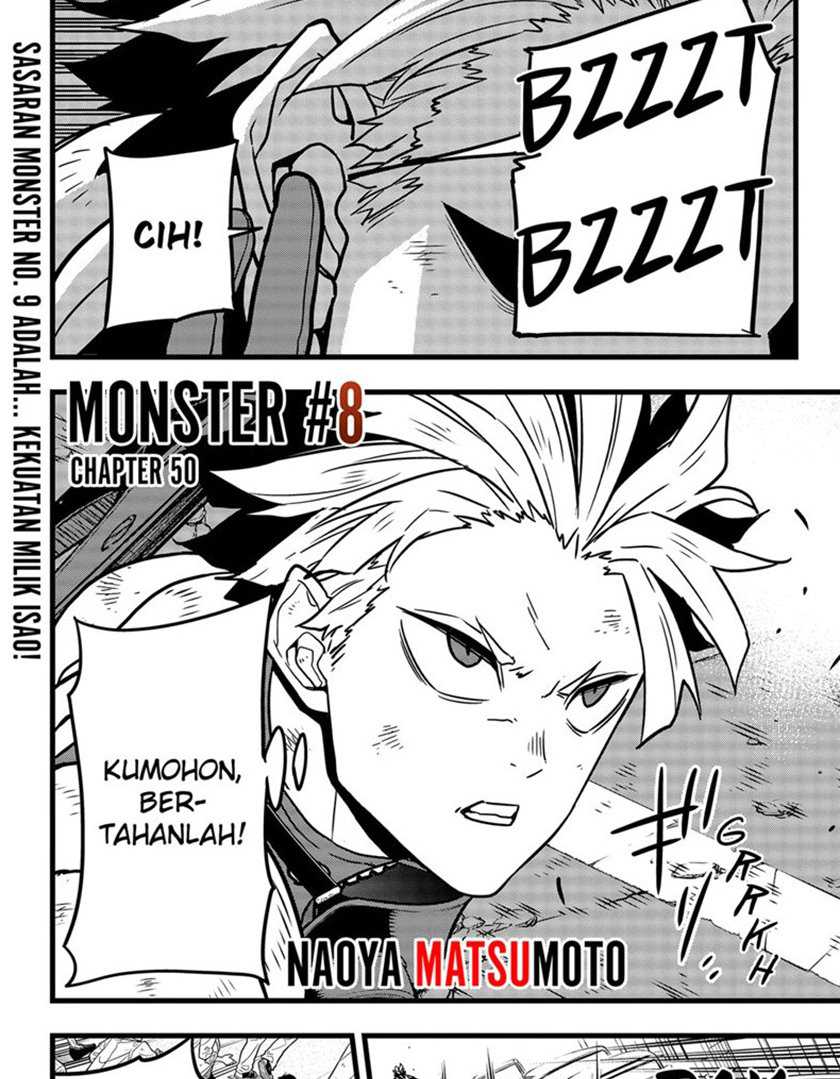 8Kaijuu Bab 50 halaman 1