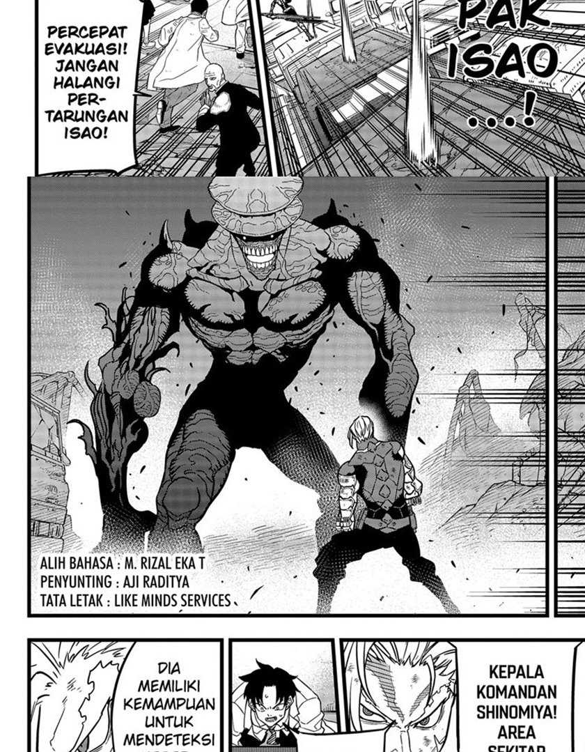 8Kaijuu Bab 50 halaman 2