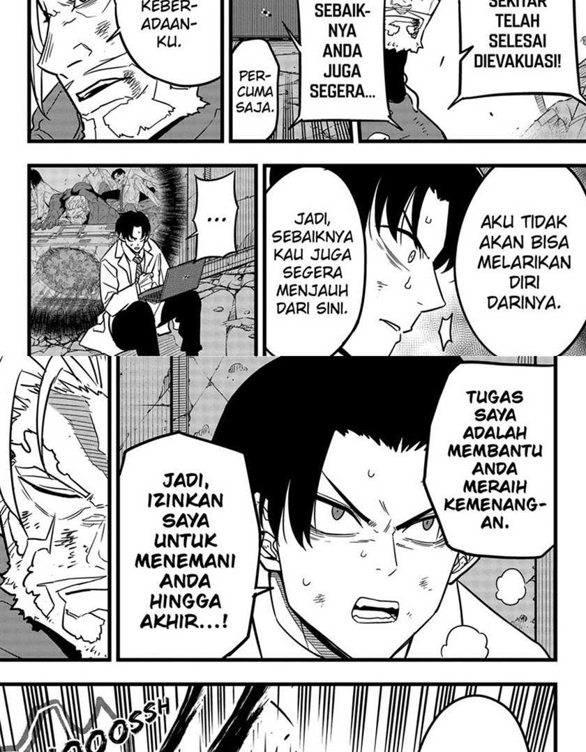 8Kaijuu Bab 50 halaman 3