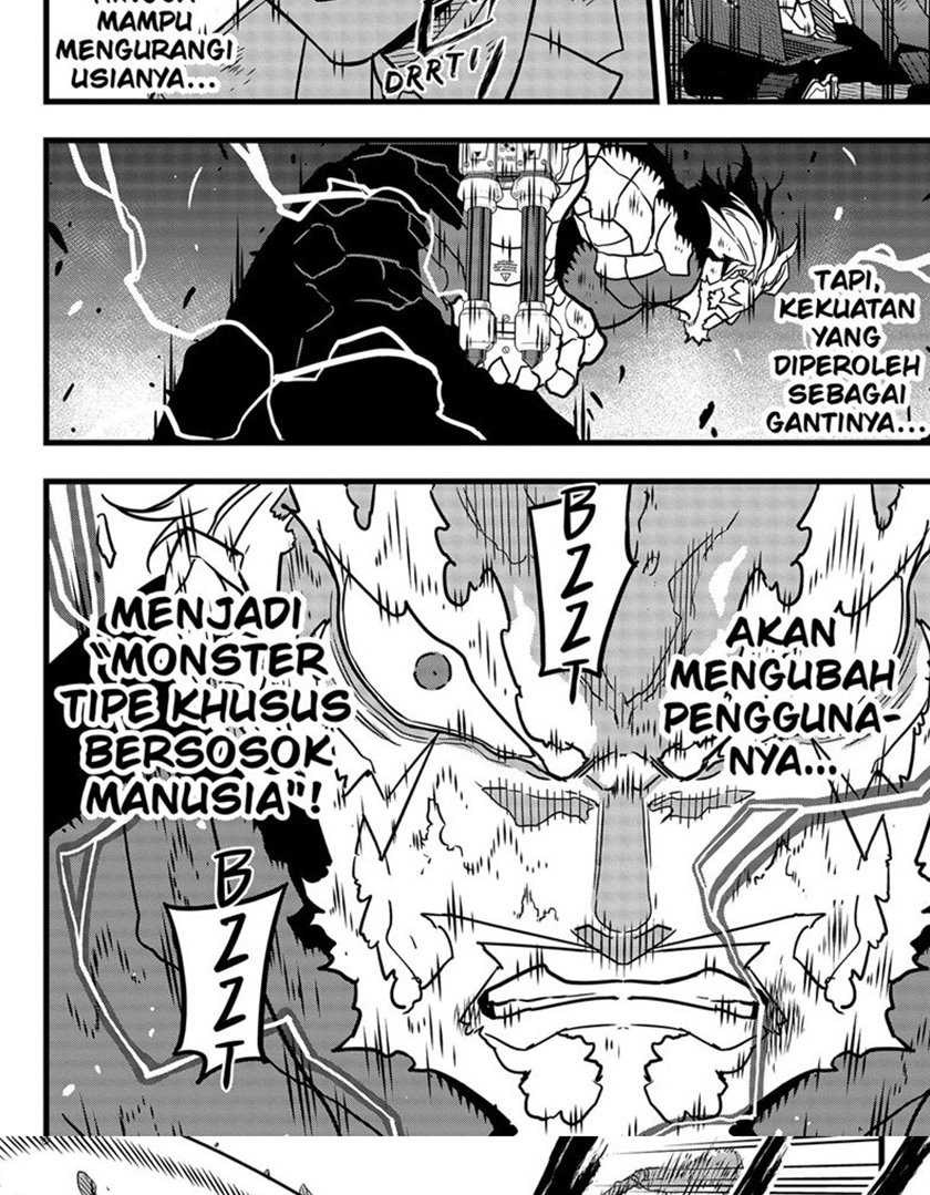 8Kaijuu Bab 50 halaman 5