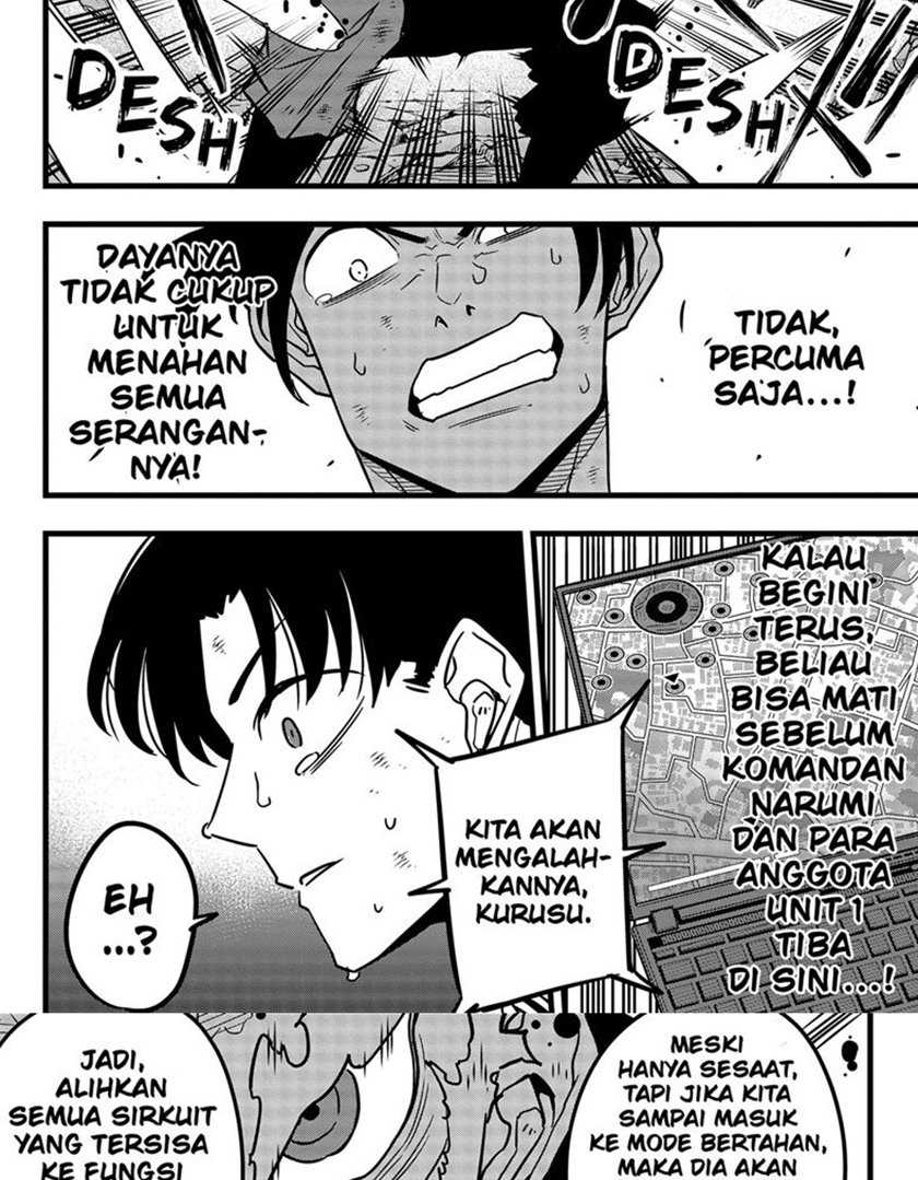 8Kaijuu Bab 50 halaman 15