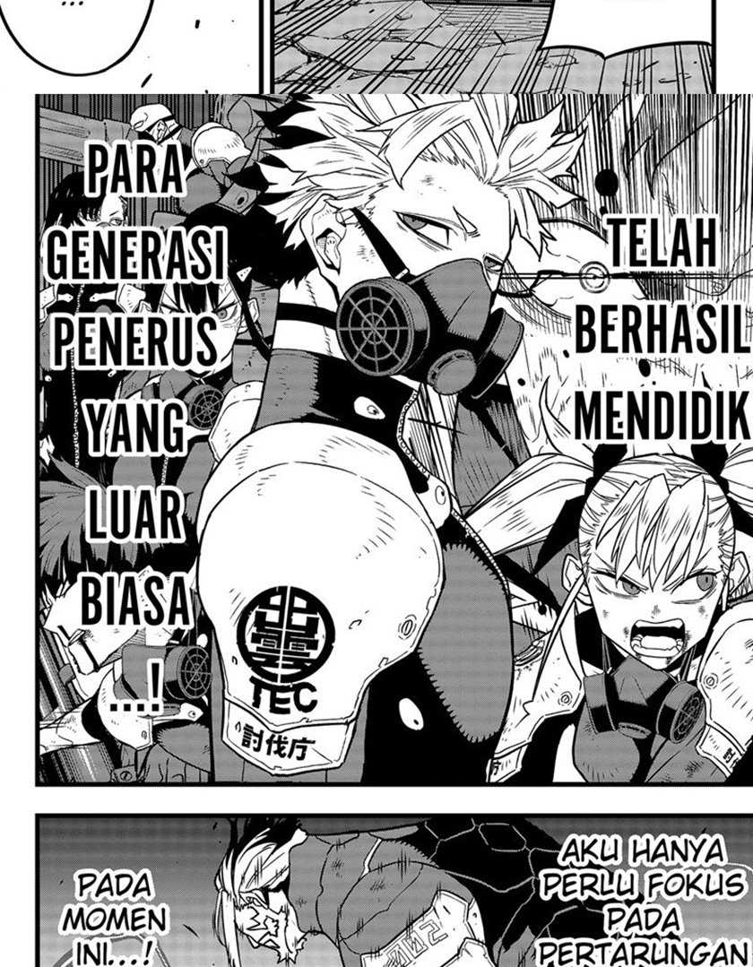 8Kaijuu Bab 50 halaman 17