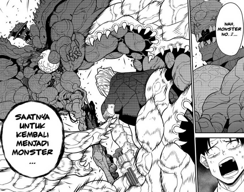 8Kaijuu Bab 51 halaman 18