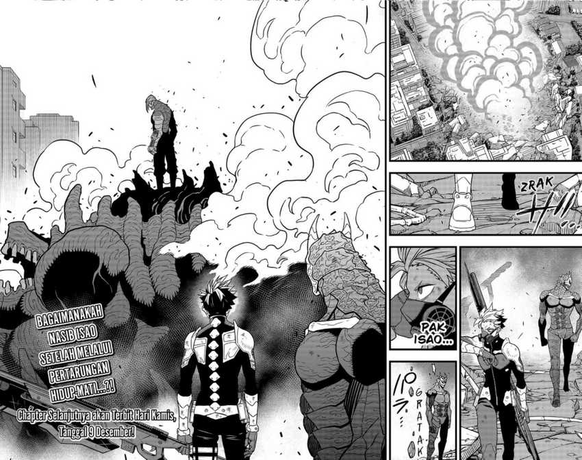 8Kaijuu Bab 51 halaman 19
