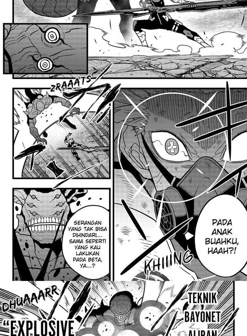 8Kaijuu Bab 52 halaman 11