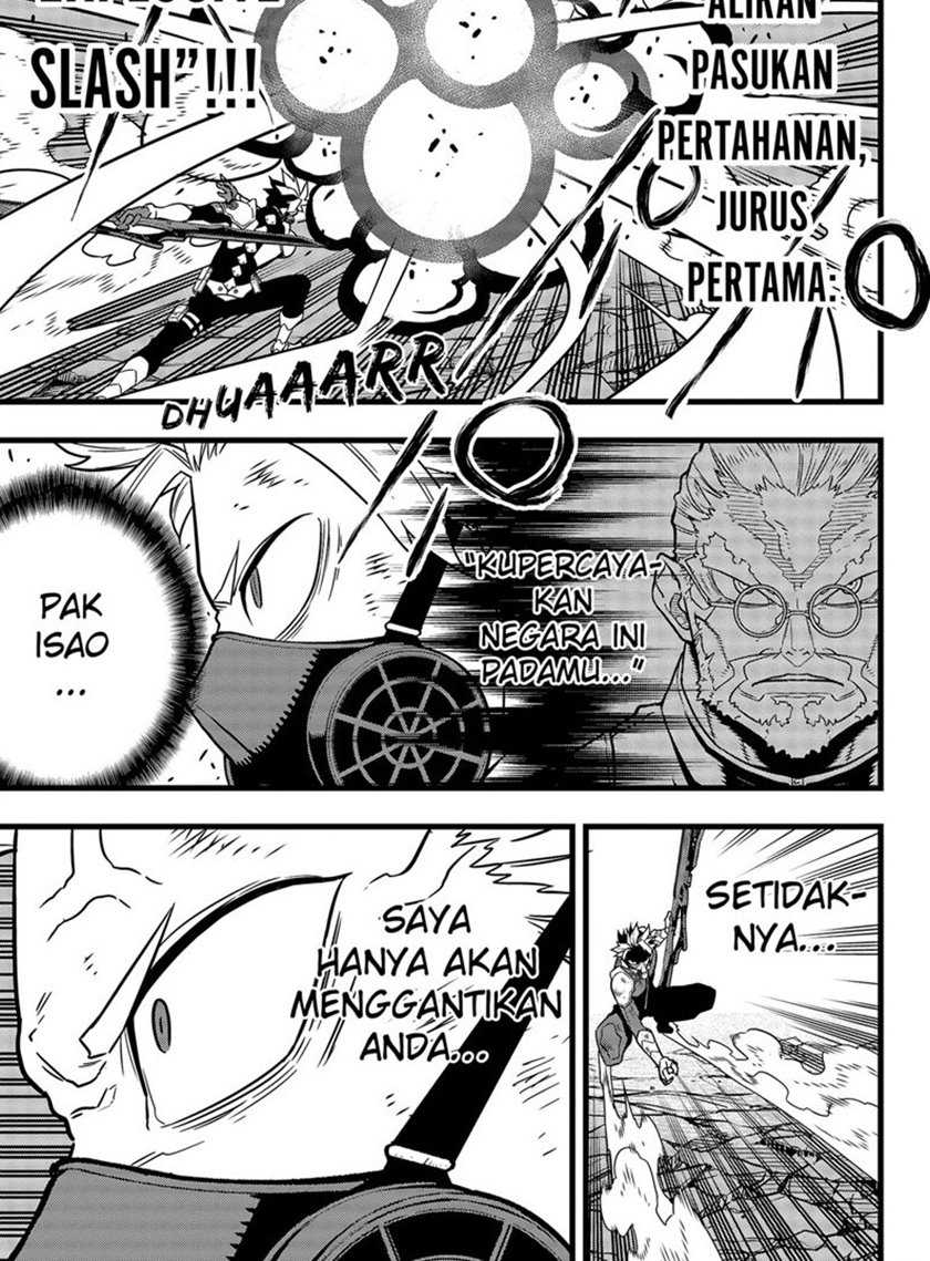 8Kaijuu Bab 52 halaman 12