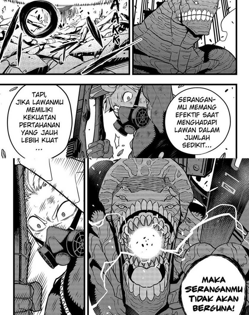 8Kaijuu Bab 52 halaman 16