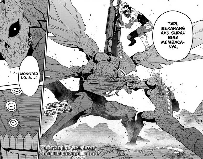 8Kaijuu Bab 52 halaman 19