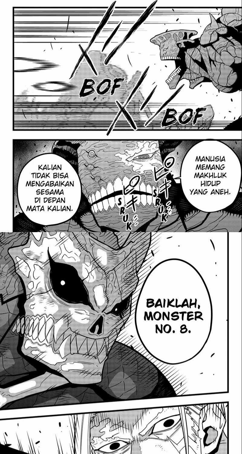 8Kaijuu Bab 53 halaman 17