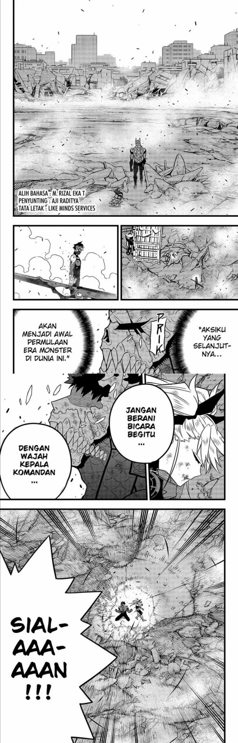 8Kaijuu Bab 54 halaman 2