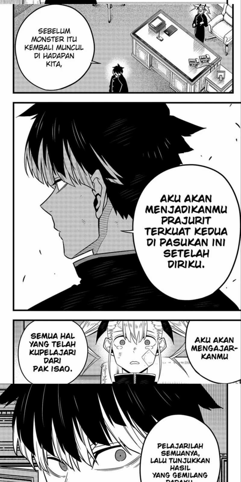 8Kaijuu Bab 54 halaman 14