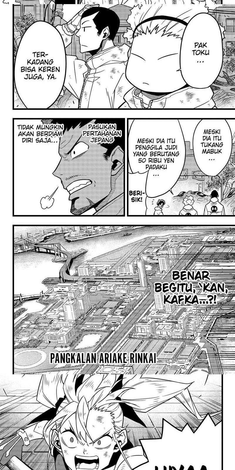 8Kaijuu Bab 55 halaman 4