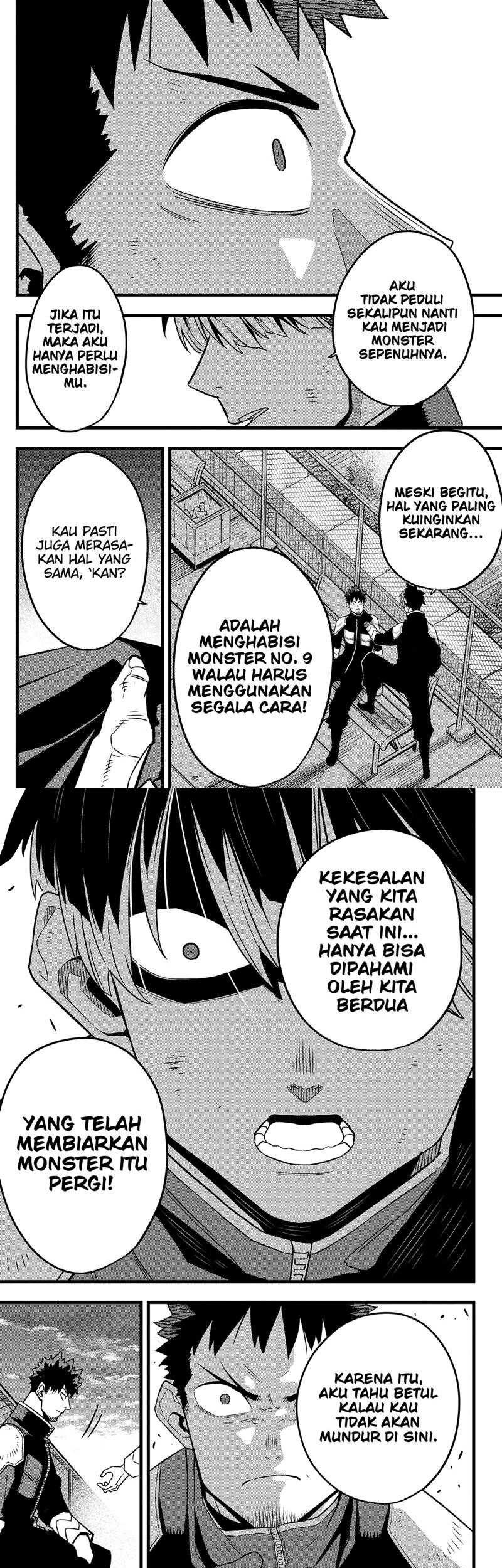 8Kaijuu Bab 55 halaman 13