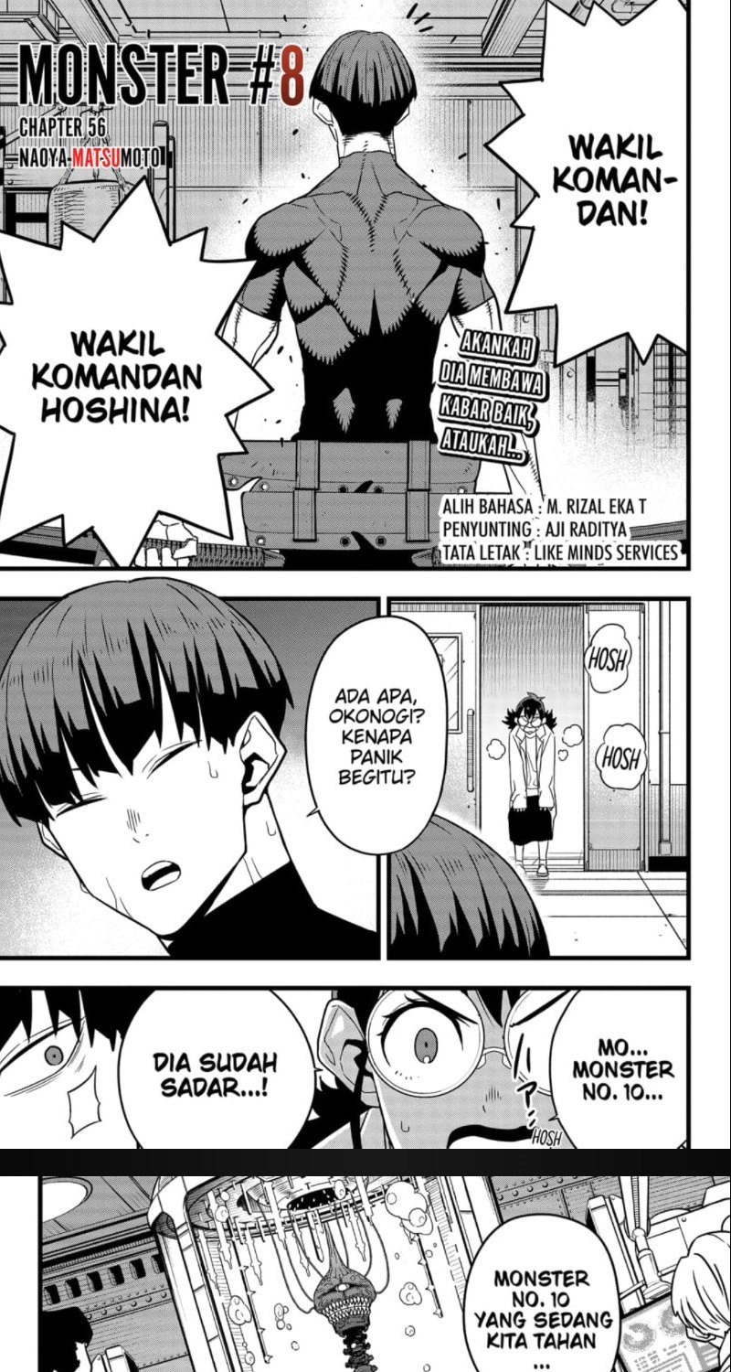 8Kaijuu Bab 56 halaman 1