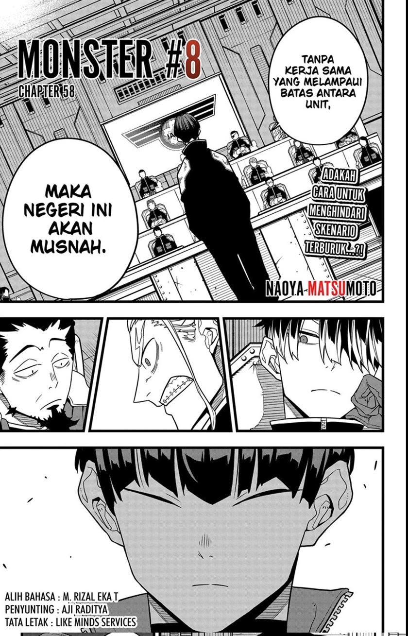 8Kaijuu Bab 58 halaman 1