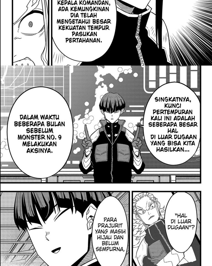 8Kaijuu Bab 58 halaman 6