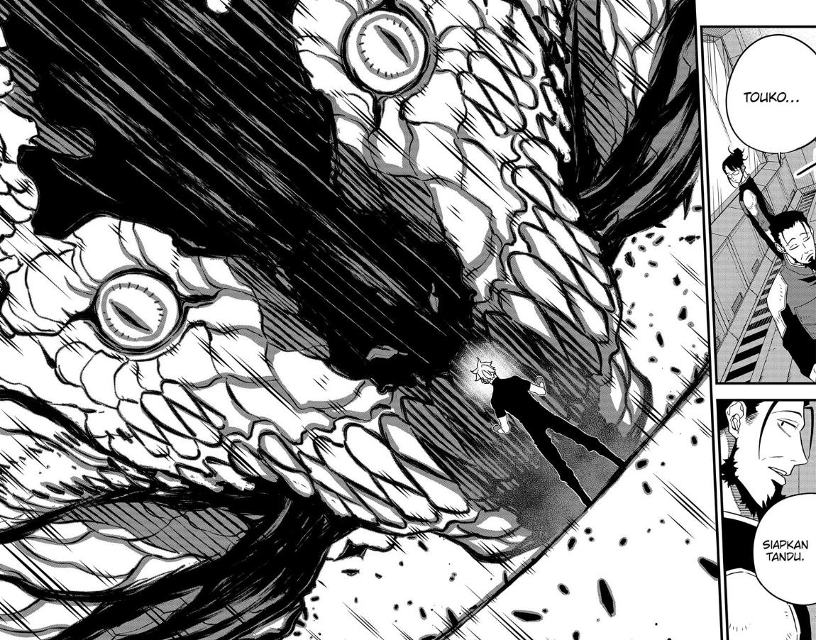 8Kaijuu Bab 59 halaman 11