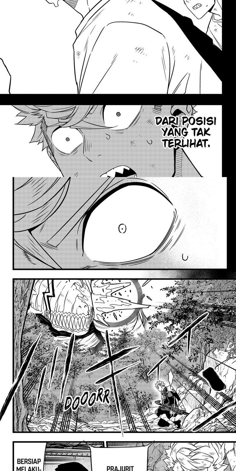 8Kaijuu Bab 61 halaman 6