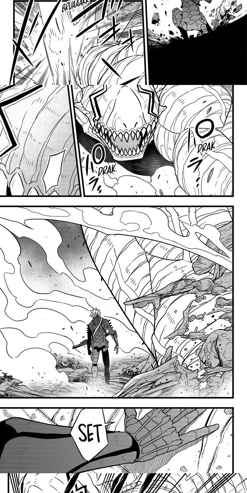 8Kaijuu Bab 61 halaman 8