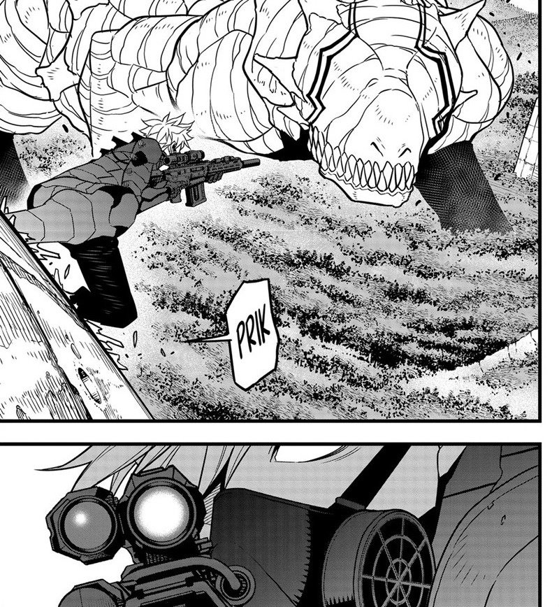 8Kaijuu Bab 61 halaman 11
