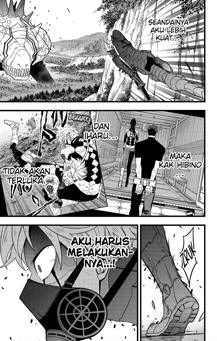 8Kaijuu Bab 62 halaman 3